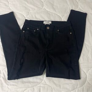 Pistola Jet Black Skinny Jeans for Women